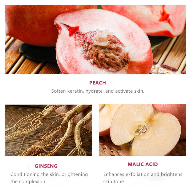 Bioaqua Peach Extract Exfoliating Face Gel Cream