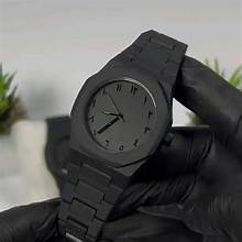 Black Aura Arabic Quartz Watch For Men