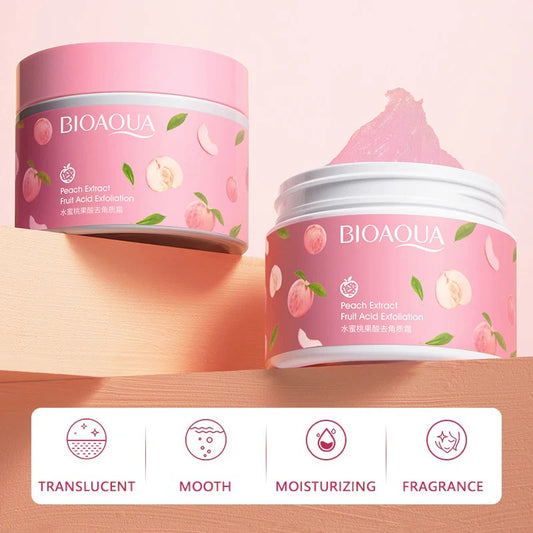 Bioaqua Peach Extract Exfoliating Face Gel Cream