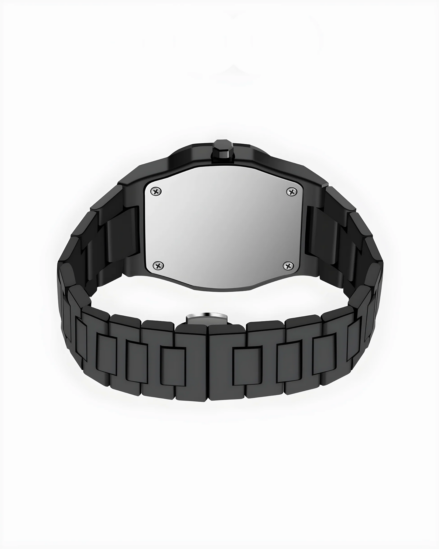 Black Aura Arabic Quartz Watch For Men