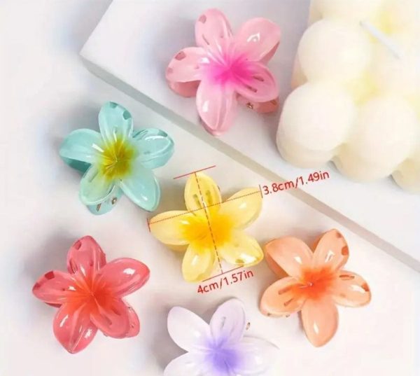 Pack Off 06 Mini Sunflower Fashion Girl Hair Clip