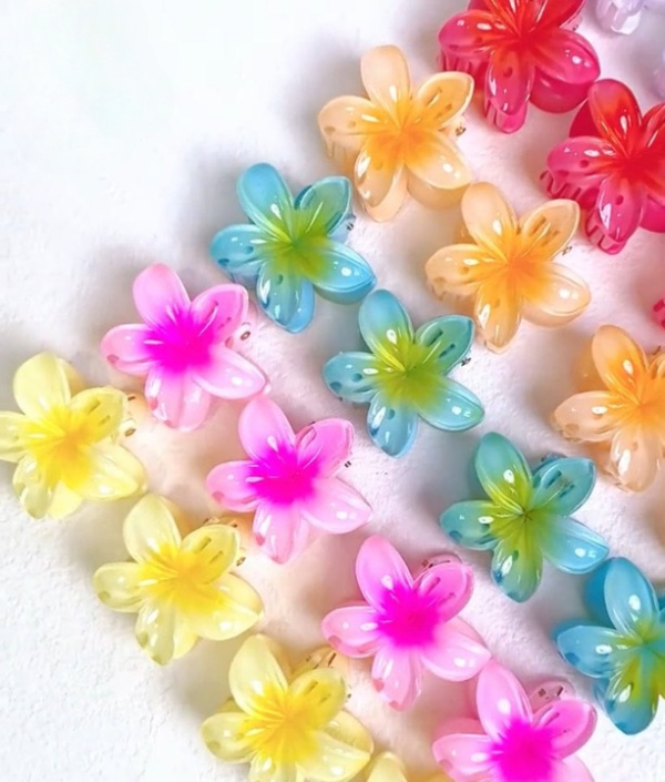 Pack Off 06 Mini Sunflower Fashion Girl Hair Clip