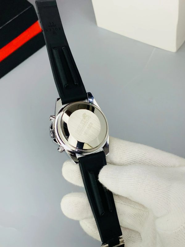 Rolex Oyster Perpetual With Premium Rubber Strap Luxury Timepiece