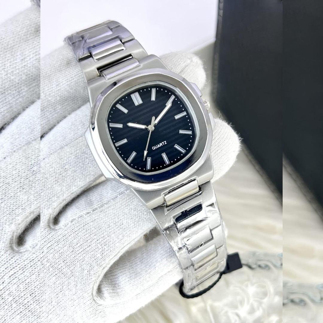 Men's Square Quartz Movement and Water Resistant Watch