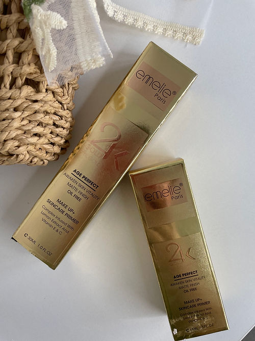 Emelie Paris 24k Gold Perfect Makeup Primer