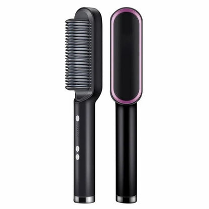 Professional Hair Straightener Brush For Girls Comb Style
