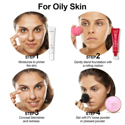 Fv Sk-forever Liquid Foundation – Lightweight Oil-control Formula
