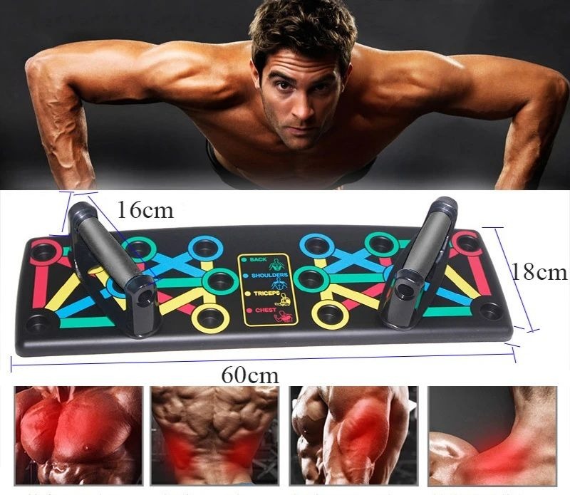 9 IN 1 Fitness Exercise Workout Pushup Stands