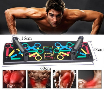 9 IN 1 Fitness Exercise Workout Pushup Stands