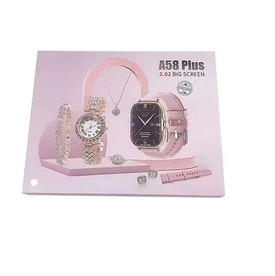 A58 Plus 6 In 1 – Smartwatch For Women