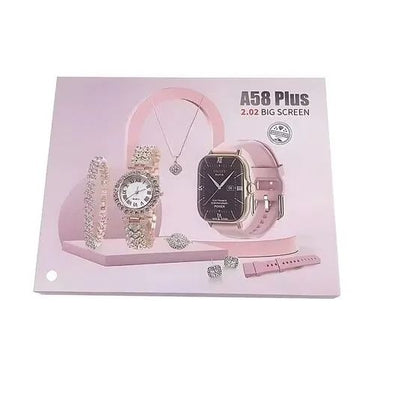 A58 Plus 6 In 1 – Smartwatch For Women