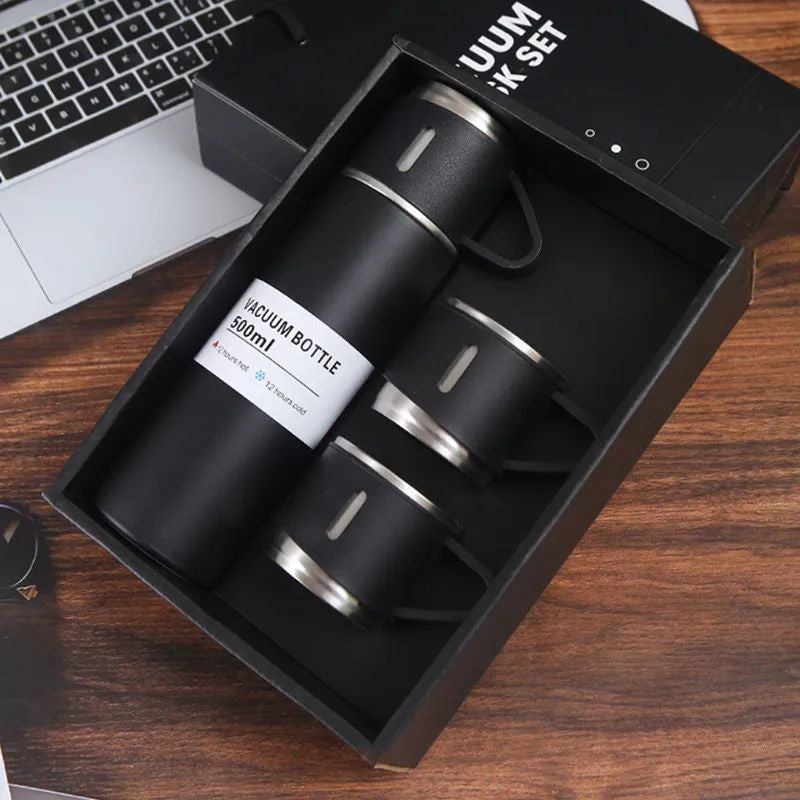 500ML Stainless Steel Vacuum Flask Set 12 hours lasting