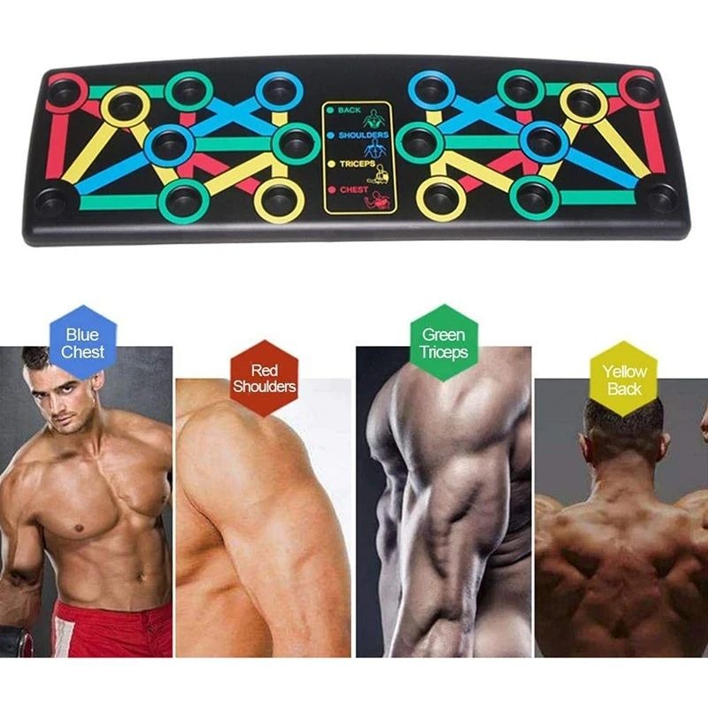 9 IN 1 Fitness Exercise Workout Pushup Stands