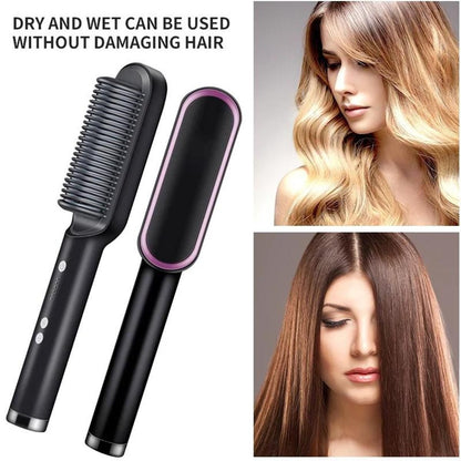 Professional Hair Straightener Brush For Girls Comb Style