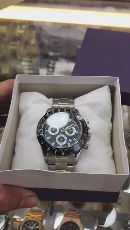 Rolex Daytona Rotating Bezel Chronograph Movement Watch